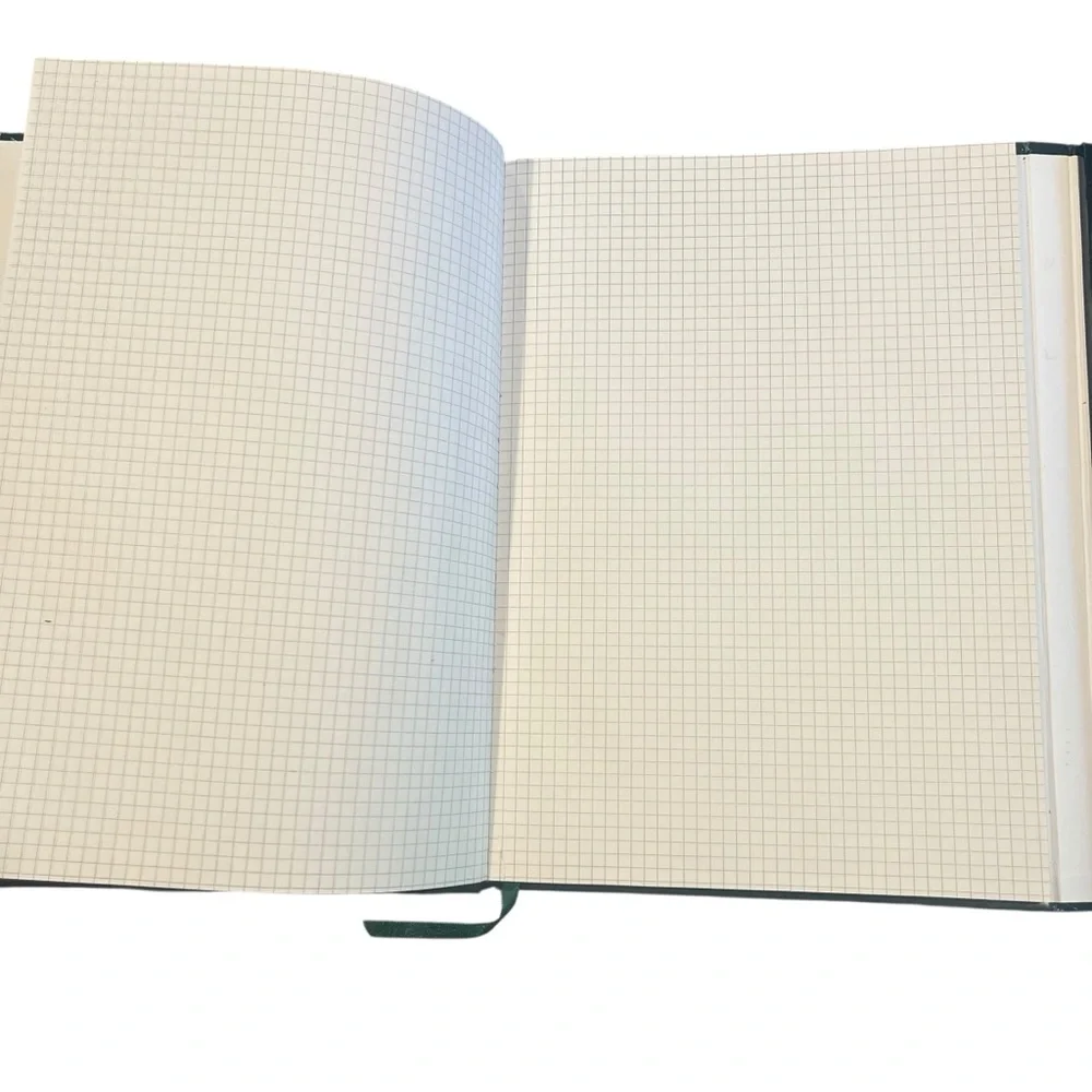 Rhino Green A4 Calculator Notebook‎ Grid Graph Paper Working School Learning